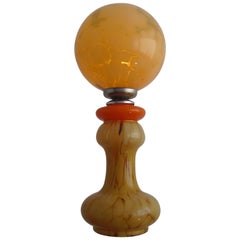 Mottled Murano Glass Table or Floor Lamp, 1960s