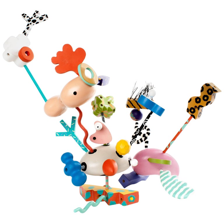 MEMPHIS ZOLO Wooden Toys designed by Byron Glaser and 