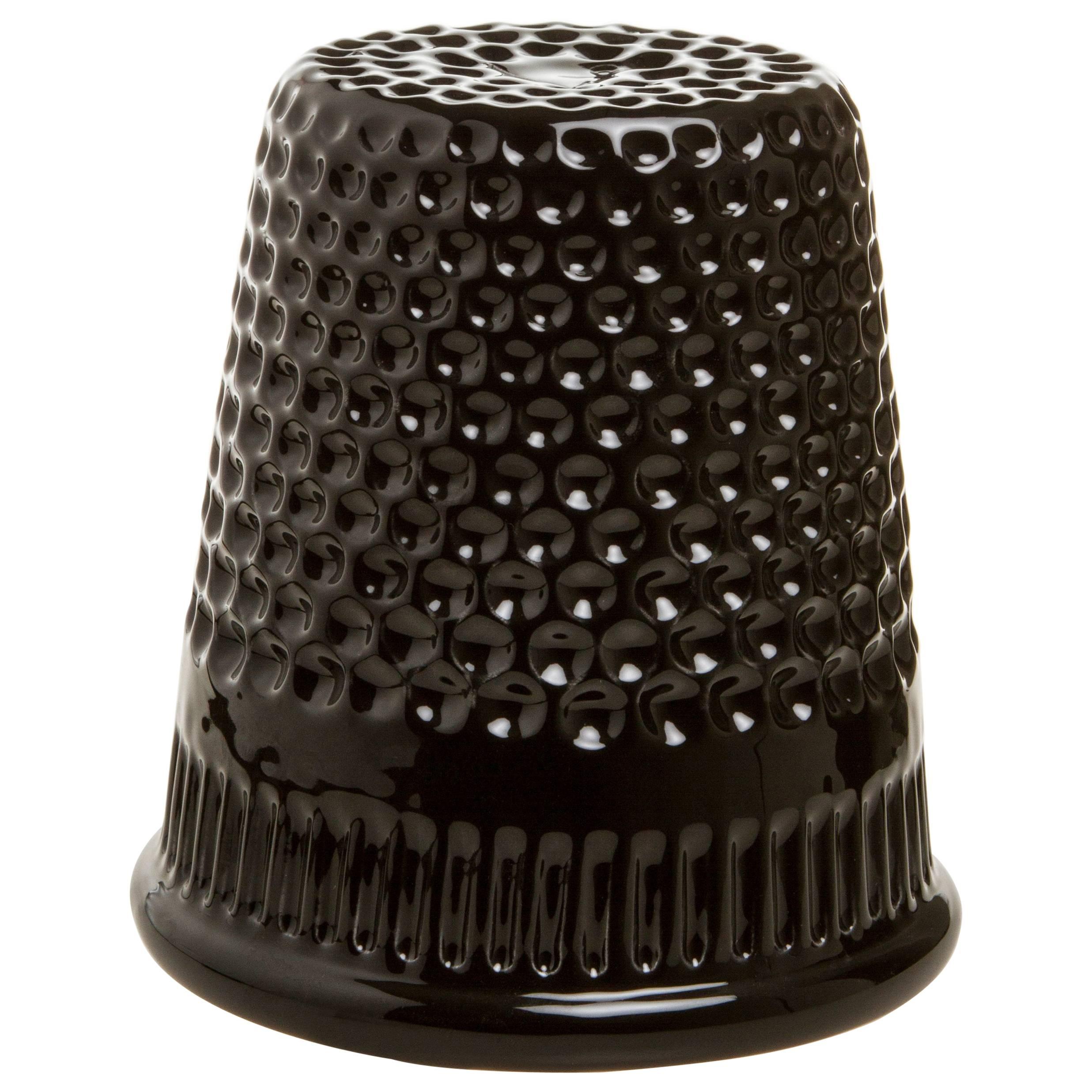 InDito Black Vase by Vito Nesta, Made in Italy For Sale