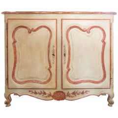 Beautiful Louis XV Hand-Painted Cabinet 11