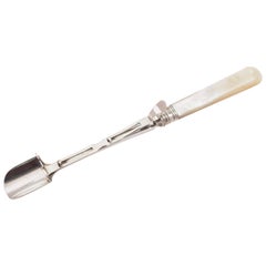 20th Century Silver Plated Stilton Scoop, Sheffield, 1921