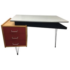 Mid-Century Modern Pastoe Writing Desk by Cees Braakman, 1950s