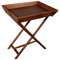 Qualität Leder Butlers Stand Tray Side Drinks Occasional Tisch, 20.