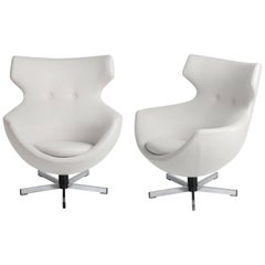 Pair of Jupiter Chairs, circa 1966, Pierre Guariche for Meurop