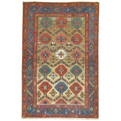 Antique Persian Tribal Persian Serab Rug 8