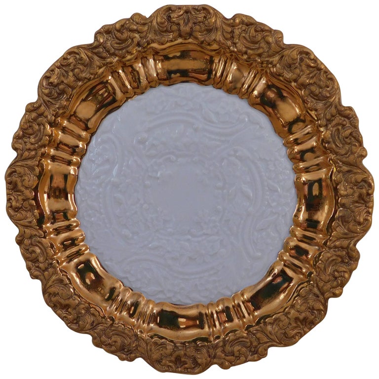 Late 19th Century Meissen Porcelain Plate at 1stDibs