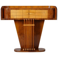 Italian Art Deco Console with Two Doors