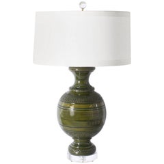 Marbro Ceramic Lamp in the Style of Alvino Bagni, circa 1960
