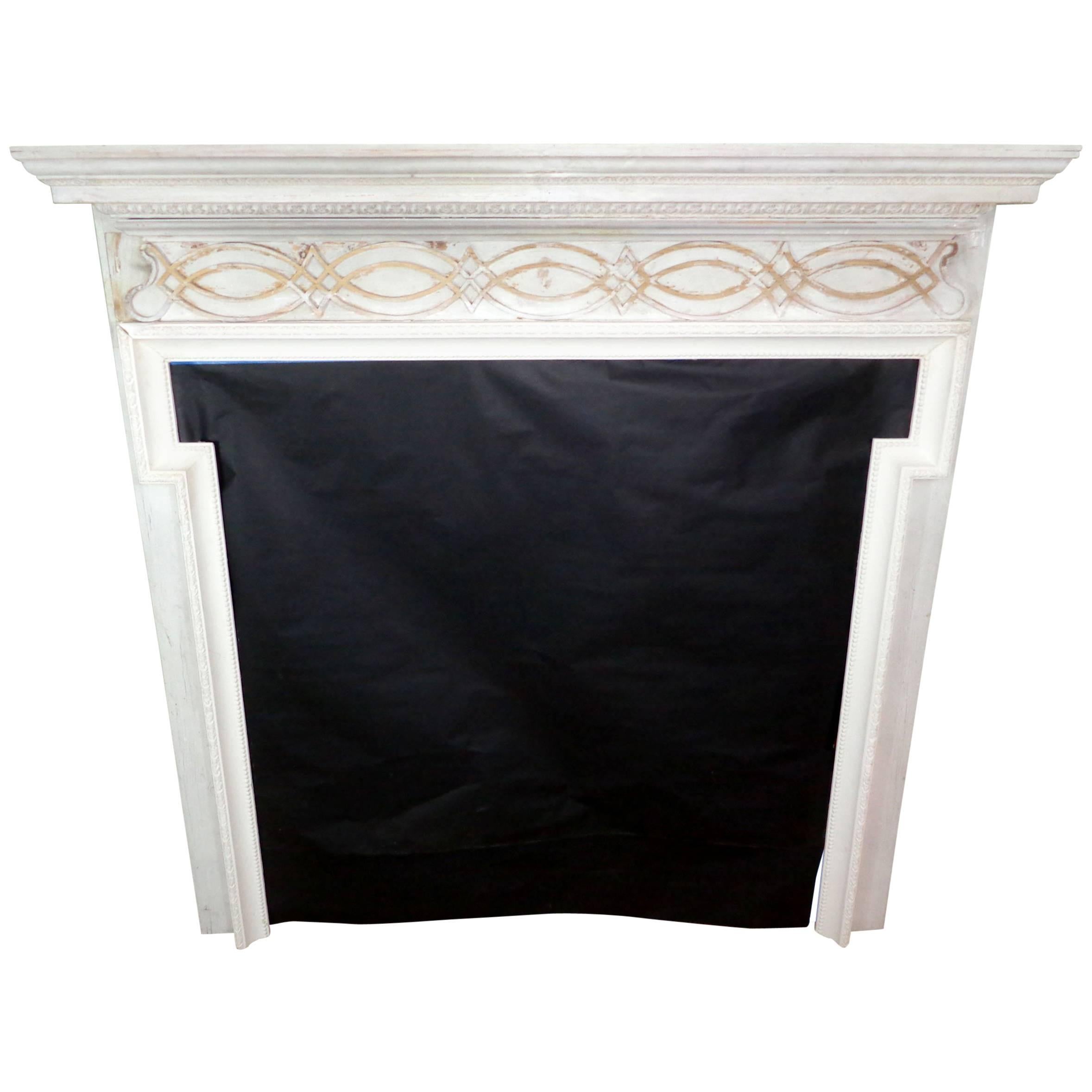 18th Century Georgian Style Fireplace Mantel For Sale