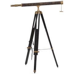 Wooden and Brass Telescope, 1990s