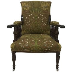 Fauteuil Saville en acajou pour Morris & Co Conçu par George W Jack