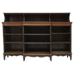Antique Morris and Co. An Arts and Crafts Breakfront Bookcase Designed by George Jack
