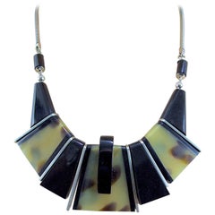 Vintage Art Deco Necklace by Jakob Bengel, circa 1931