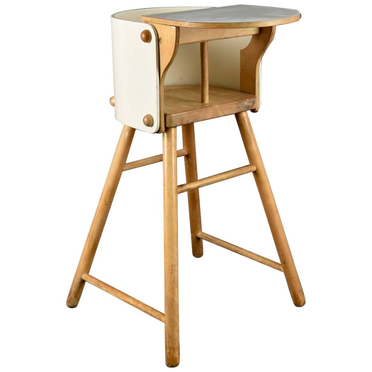 Ben af Schulten for Artek Model 616 Child's High Chair, 1960s
