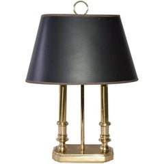 French Neoclassical Style Brass Desk Lamp