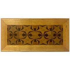 Mix Woods Inlaid Wall Plaque