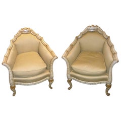 Chaises Art déco françaises dans le style de Paul Follot