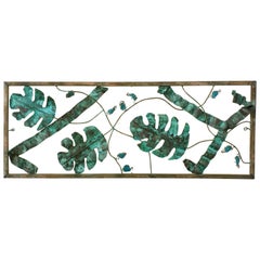Vintage Modern-Style Leaf Wall Sculpture 6