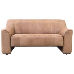 de Sede DS 44 Anilin Leather Sofa Brown Two-Seat Couch Modern 11
