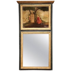 Giltwood Trumeau Mirrors