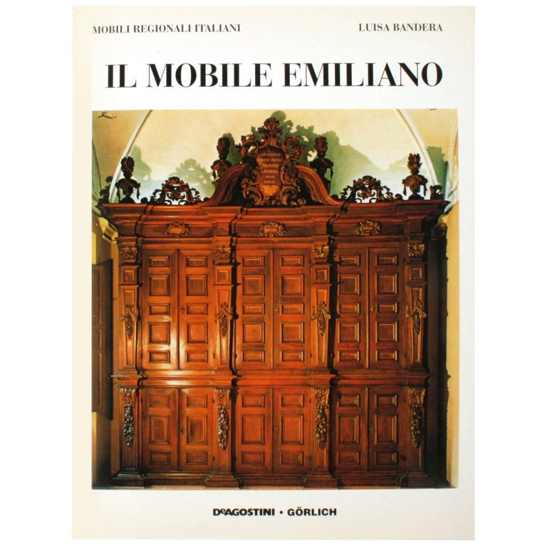 "IL MOBILE EMILIANO" book by Luisa Bandera For Sale