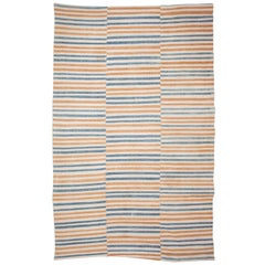 Antique First Half of the 20th Century Anatolian Fine Cotton Kilim