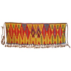 Mid-20th Century Tribal Beaded Cache-Sexe Modesty Apron, Cameroon, Africa