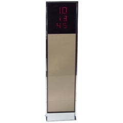 Vintage Howard Miller Digital Floor Clock, 1970s