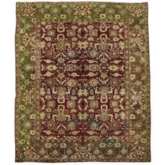 Antique Indian Agra Rug, circa 1880