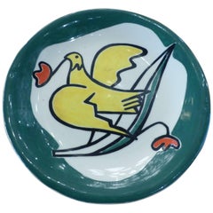 Roland Brice Beautiful Ceramic Dish, circa 1960