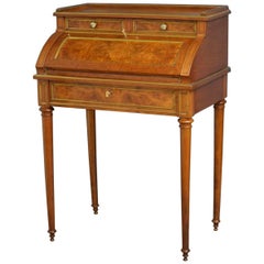 19th Century, French Bureau in Walnut