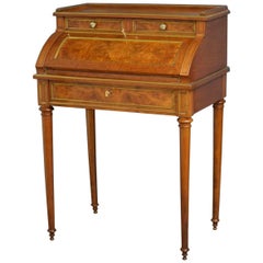 19th Century, French Bureau in Walnut