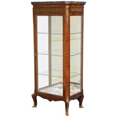 French Rosewood Display Cabinet Vitrine