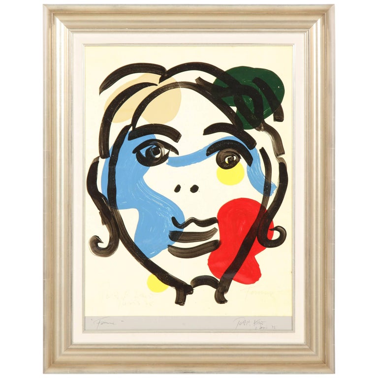 Painting by Peter Keil, C 1975 For Sale at 1stdibs
