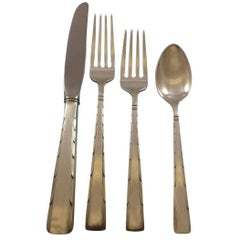 Horizon by Easterling Sterling Silver Flatware Set for 8 Service 46 Pieces