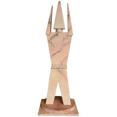 Italian Marble Abstract Figure Sculpture