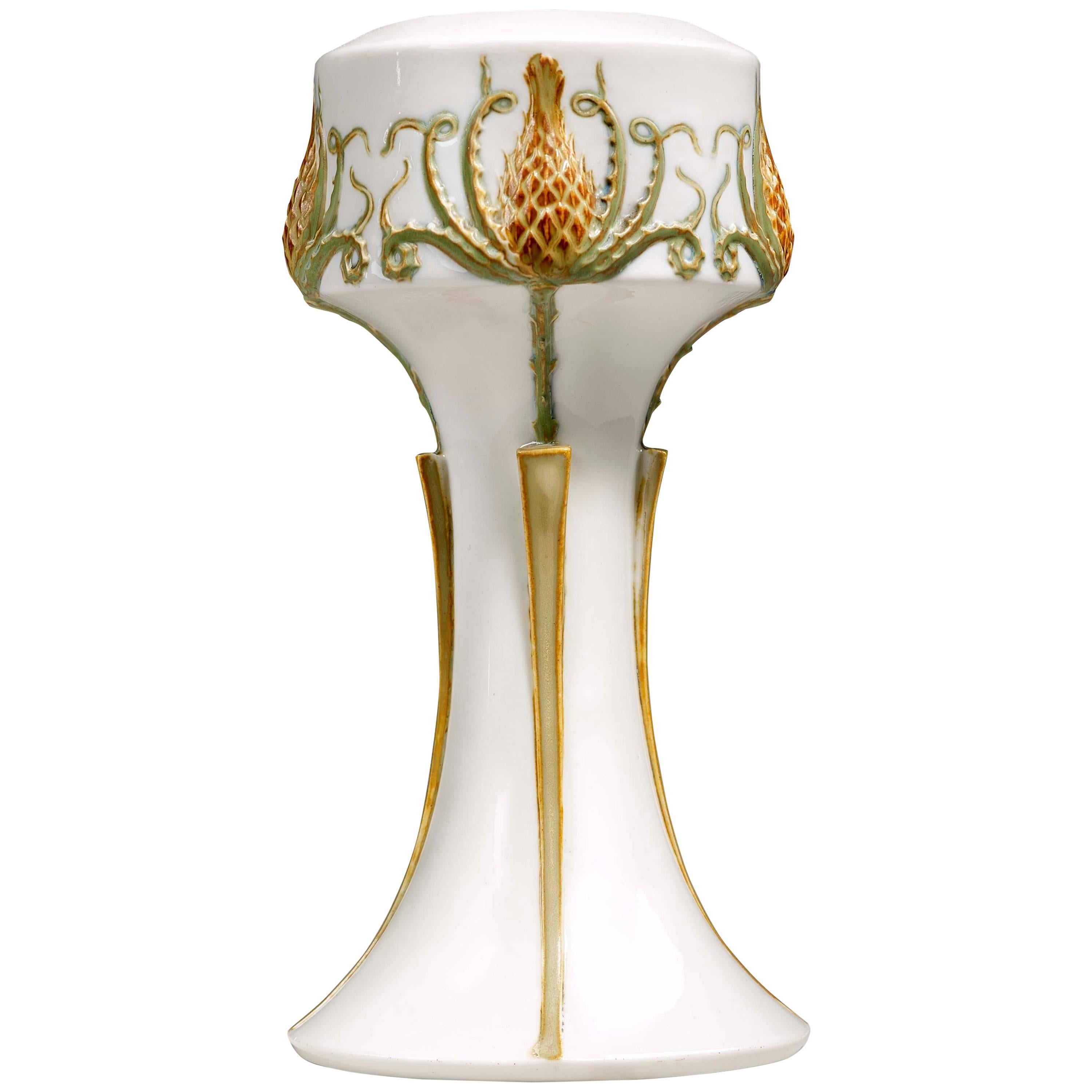 Manufacture Nationale de Sèvres, an Art Nouveau Vase, Dated 1904 For Sale