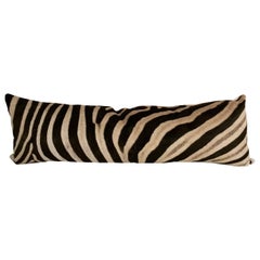 Coussin King Forsyth de luxe en peau zébrée