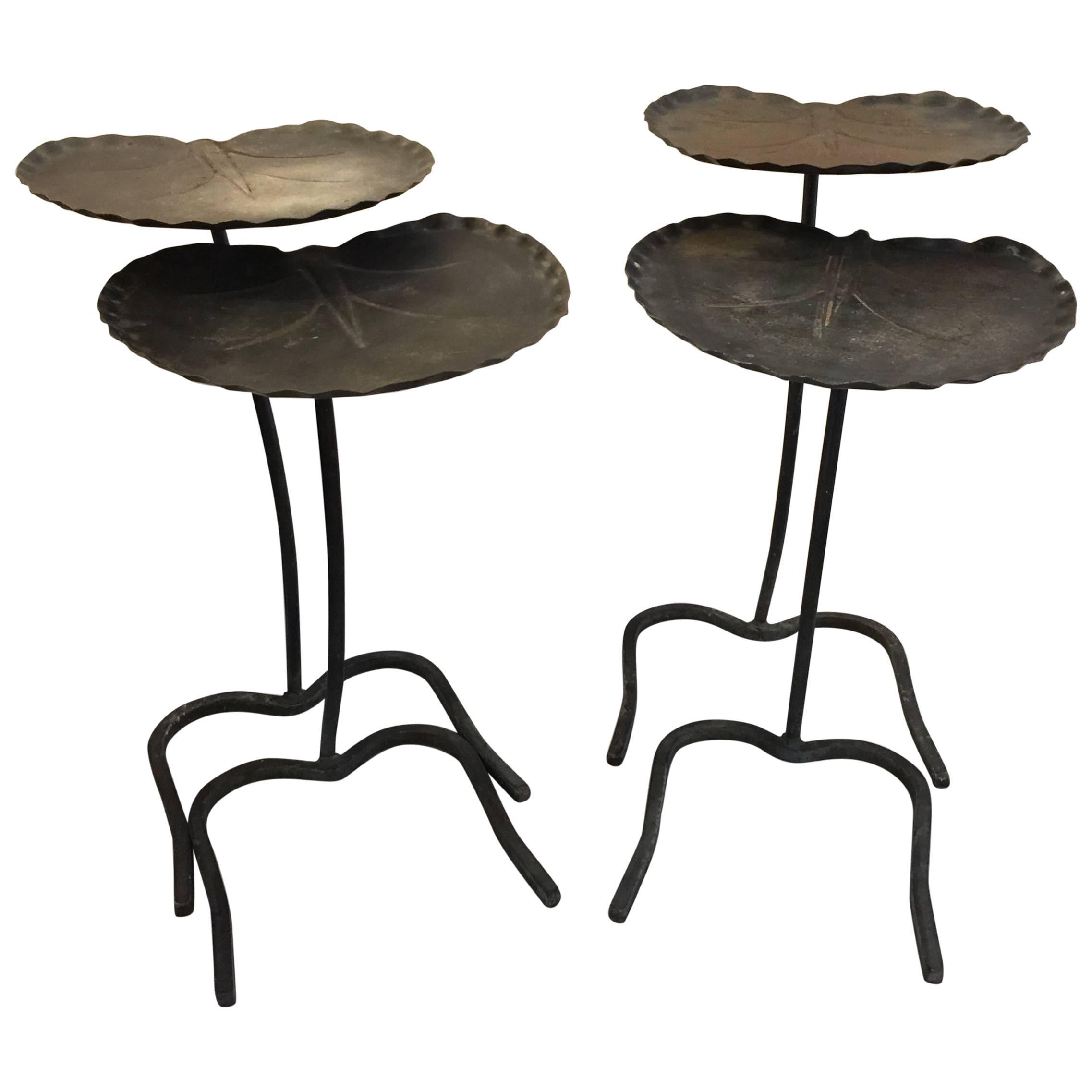 Two Sets of Salterini Lily Pad Nesting Tables
