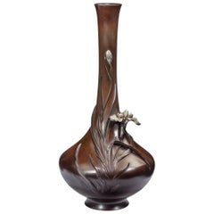 Meiji Period Bronze Vase