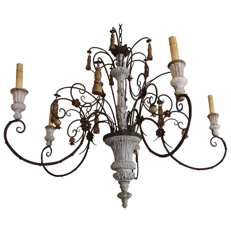 French Candlestick Chandelier For Sale at 1stDibs
