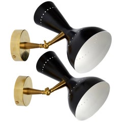 Diabolo Sconces in the Style of Stilnovo, Pair 9