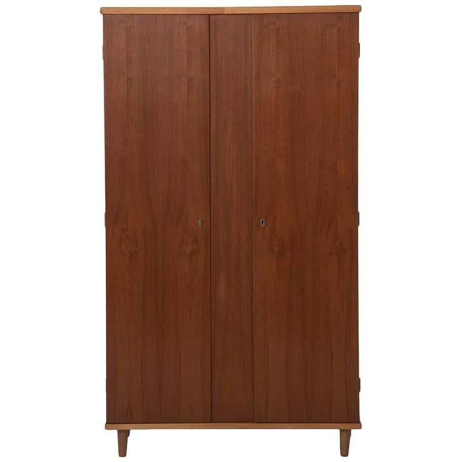 Danish Modern Armoire Wardrobe