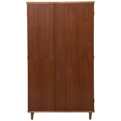 Danish Modern Armoire Wardrobe