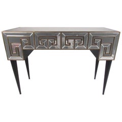 Decorator Console Table with Mirrored Finish