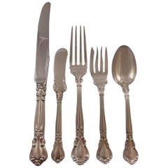 Chantilly by Gorham Sterling Silver Flatware Set for Eight Service 48 Pieces
