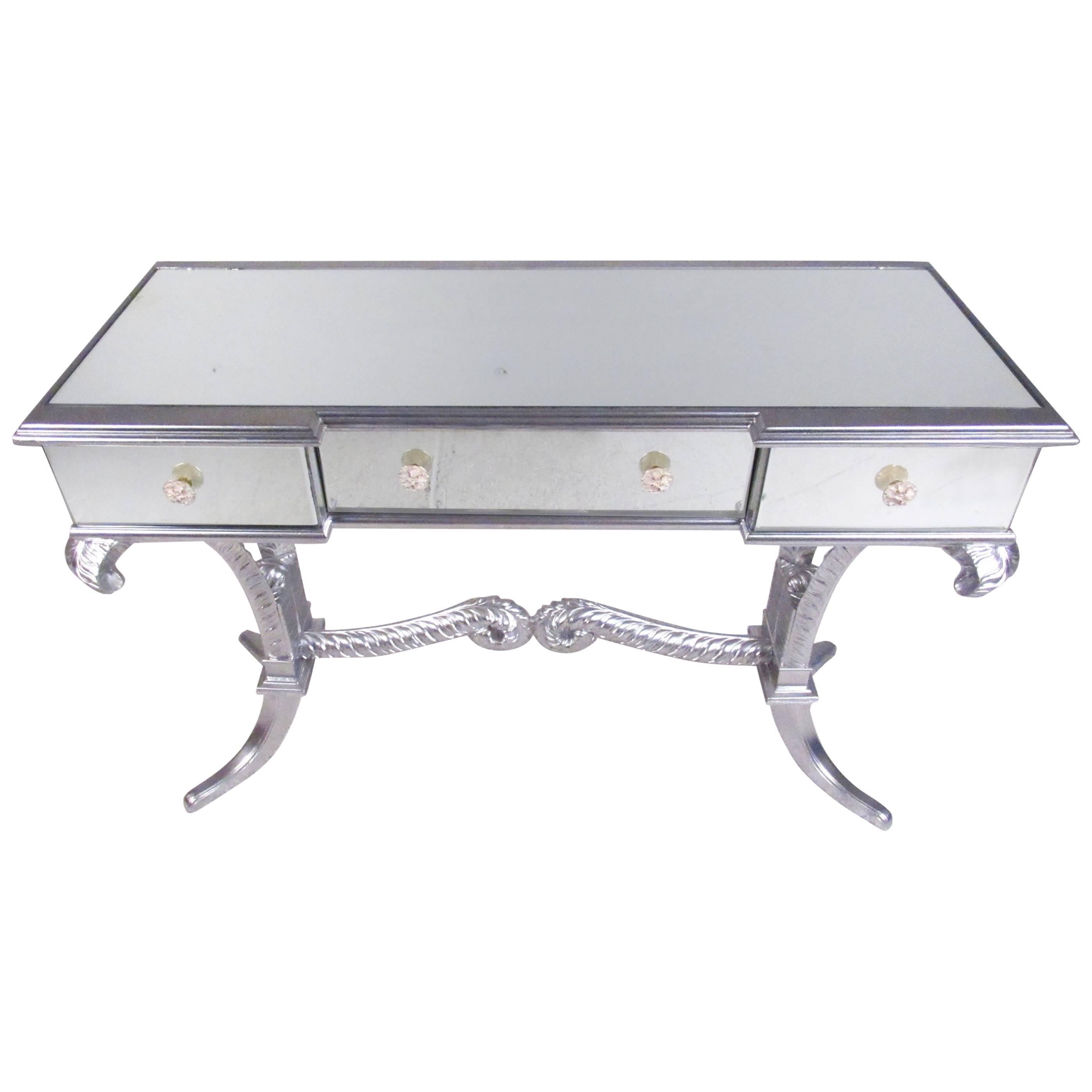 Mirrored Vanity or Hall Table