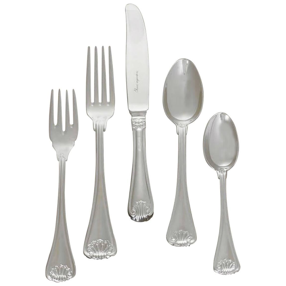 Cellini by Ricci Stainless Steel Flatware Tableware Set Service 12 New 65 Pcs