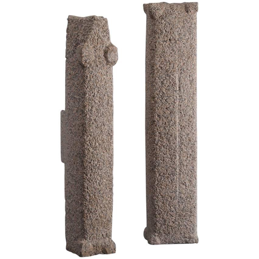 Yongjin Han, "Two Standing Stones, " Vertical Sculpture, United States, 2017 For Sale