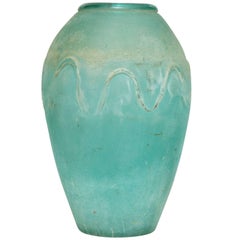 Tall Vintage Seguso Scavo Vase 5